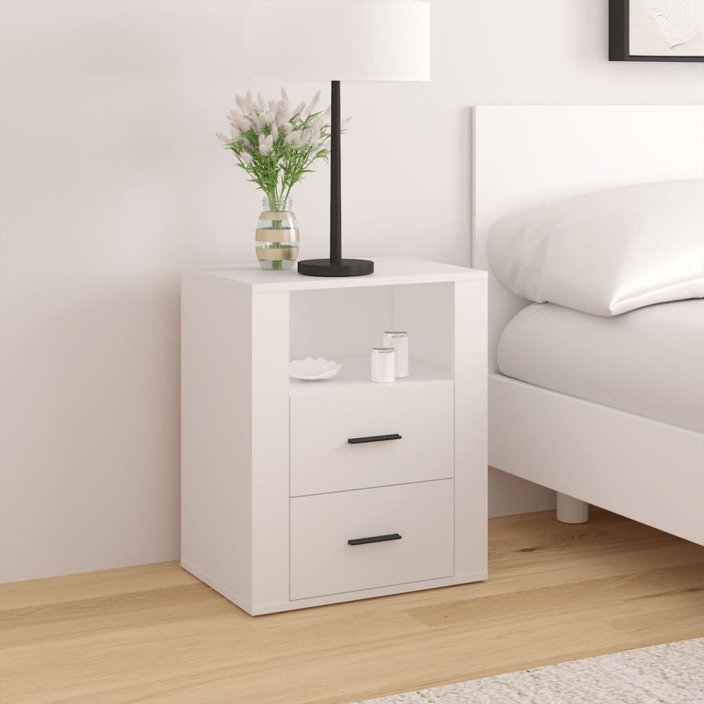 Barna Bedside Cabinet 50x36x60 cm Engineered Wood Barna Bedside Cabinet 50x36x60 cm Engineered Wood