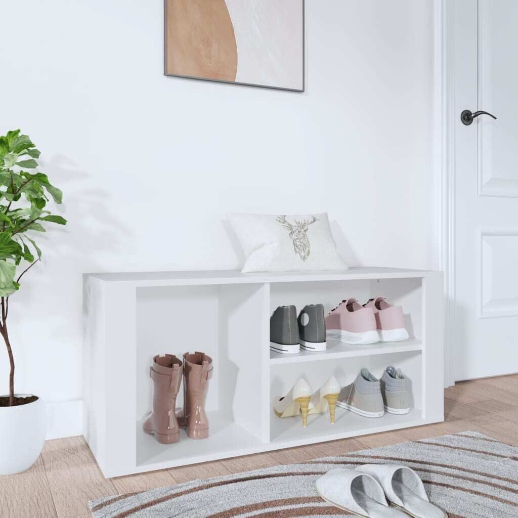 Shoe Cabinet 100x35x45 cm Engineered Wood Shoe Cabinet 100x35x45 cm Engineered Wood