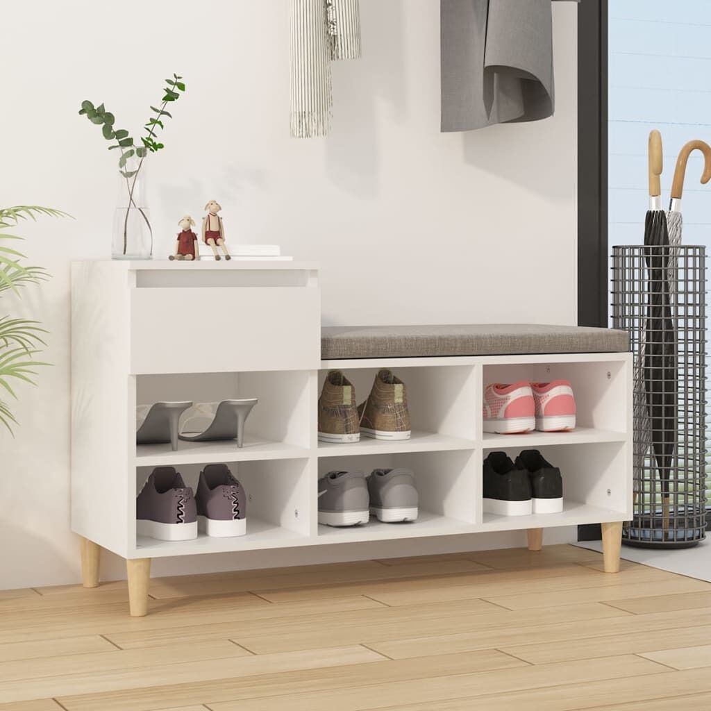 Shoe Cabinet 102x36x60 cm Engineered Wood Shoe Cabinet 102x36x60 cm Engineered Wood