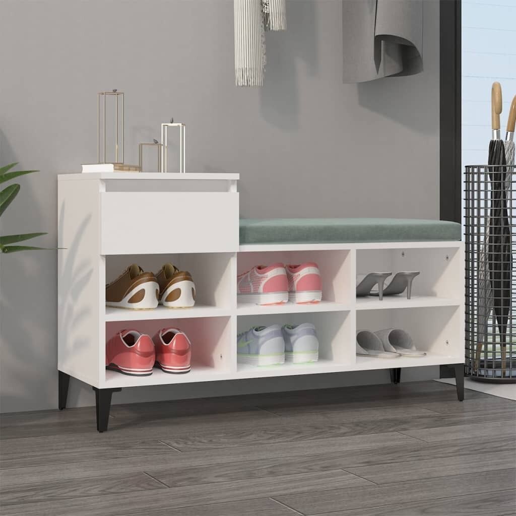 Shoe Cabinet 102x36x60 cm Engineered Wood Shoe Cabinet 102x36x60 cm Engineered Wood