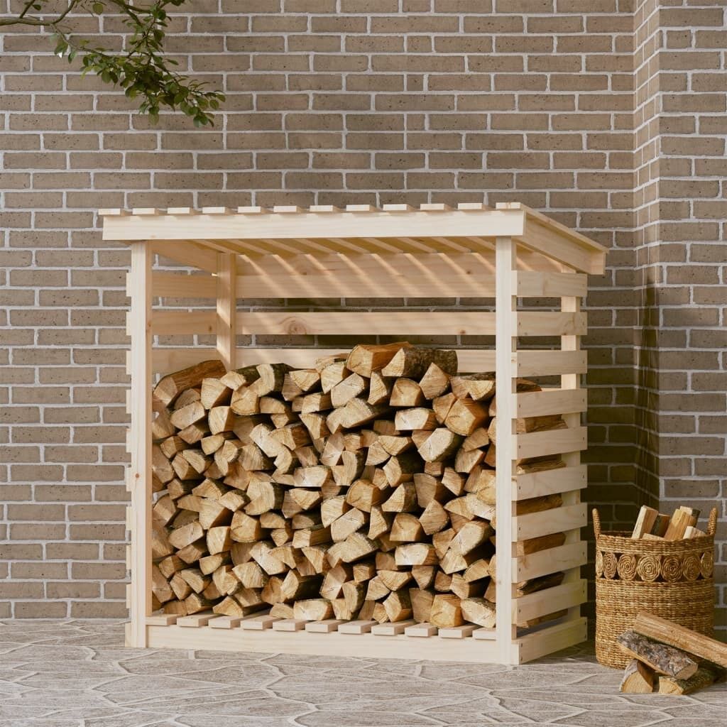 Firewood Rack Solid Wood Pine Firewood Rack Solid Wood Pine