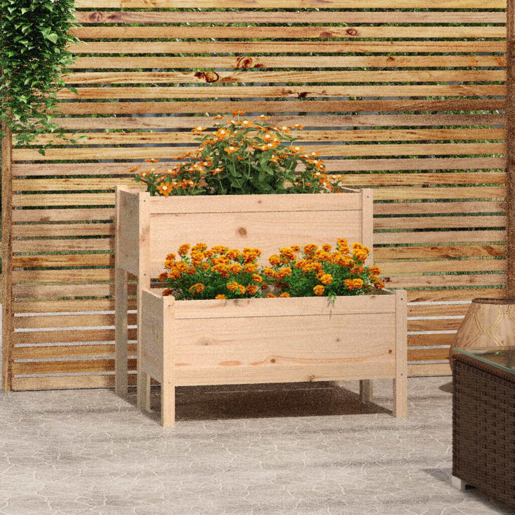 Planter Solid Wood Pine Planter Solid Wood Pine