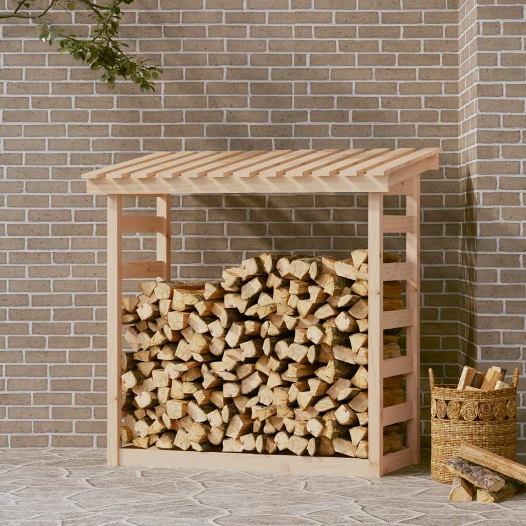 Firewood Rack Solid Wood Pine Firewood Rack Solid Wood Pine
