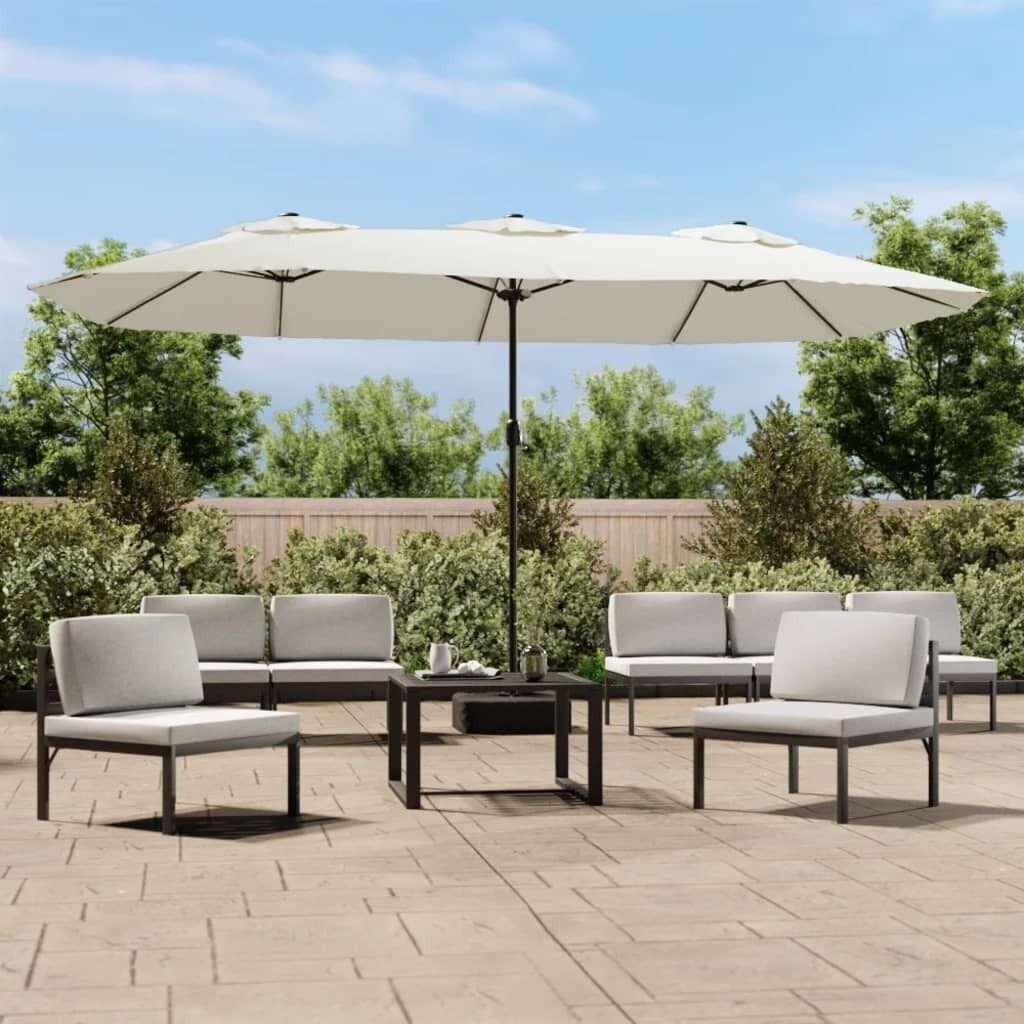 Double-Head Parasol 449x245 cm Double-Head Parasol 449x245 cm