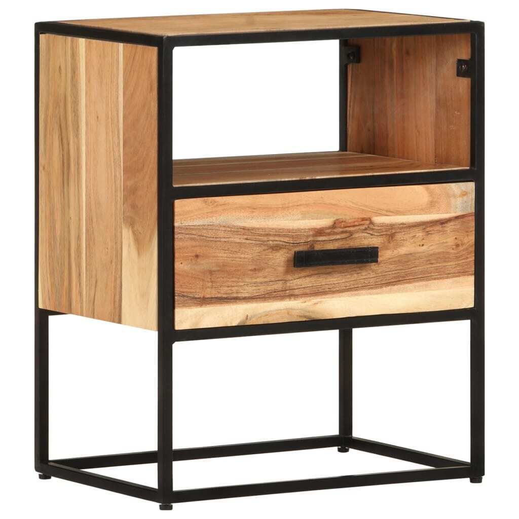Bed Cabinet 40x30x50 cm Solid Acacia Wood Bed Cabinet 40x30x50 cm Solid Acacia Wood