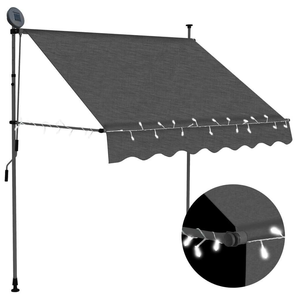 Manual Retractable Awning with LED Manual Retractable Awning with LED