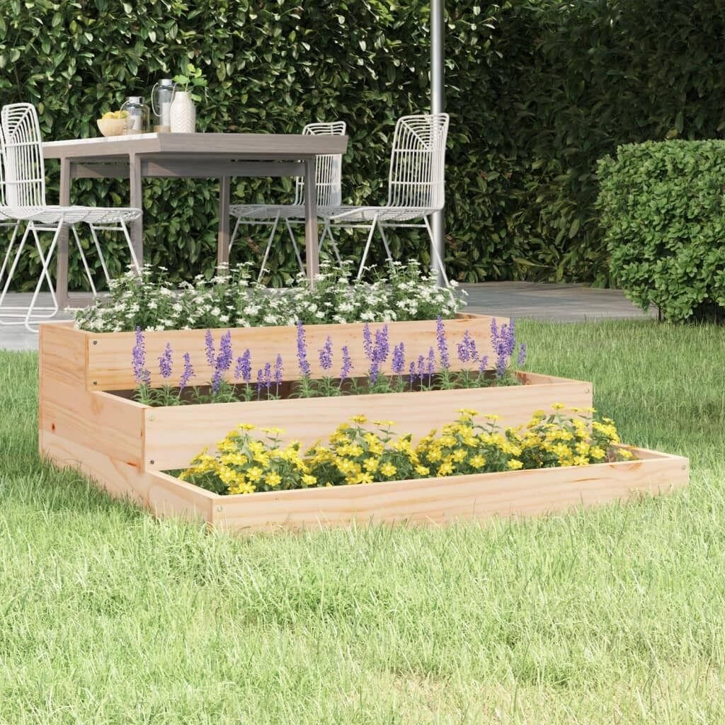 Planter Solid Wood Pine Planter Solid Wood Pine