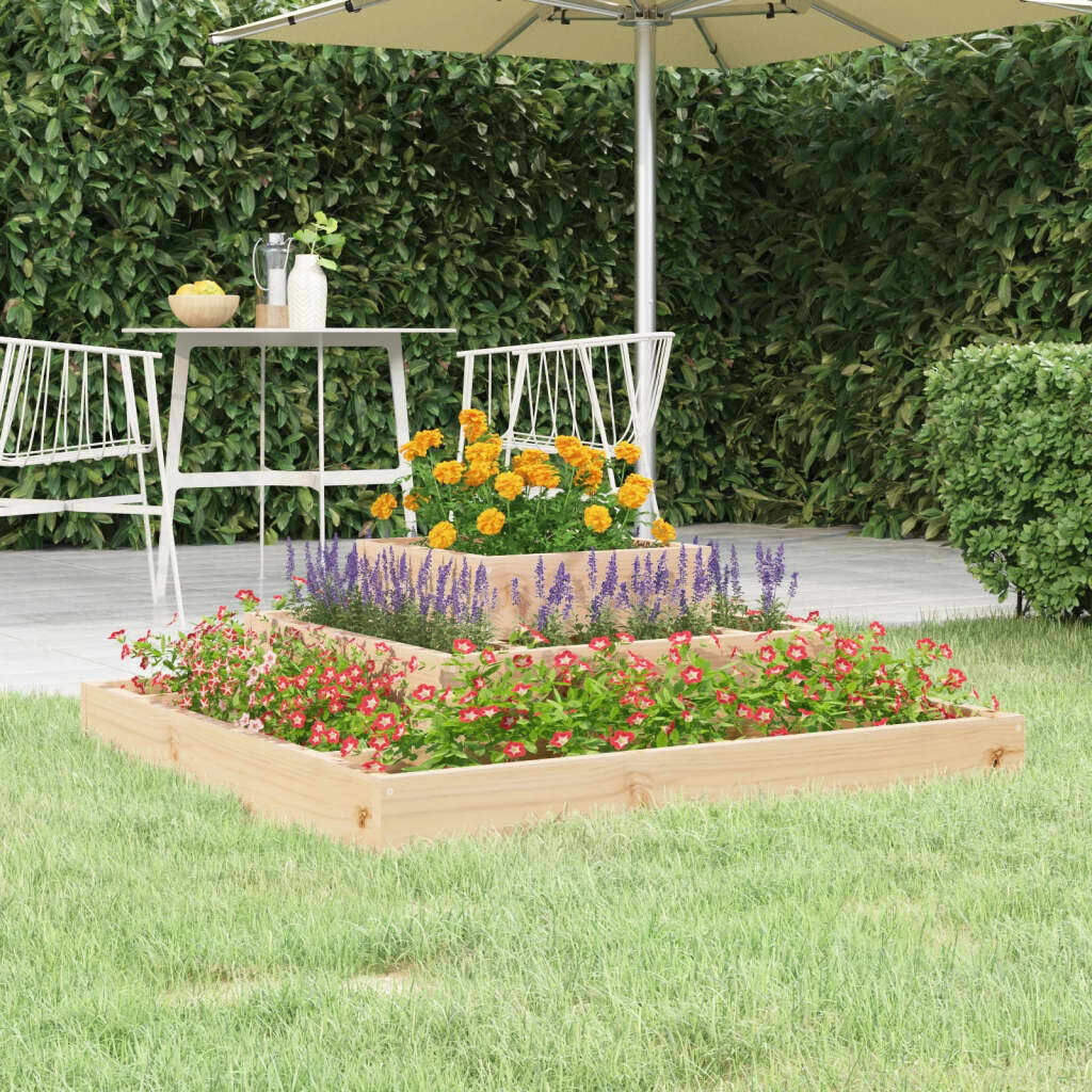 Planter Solid Wood Pine Planter Solid Wood Pine