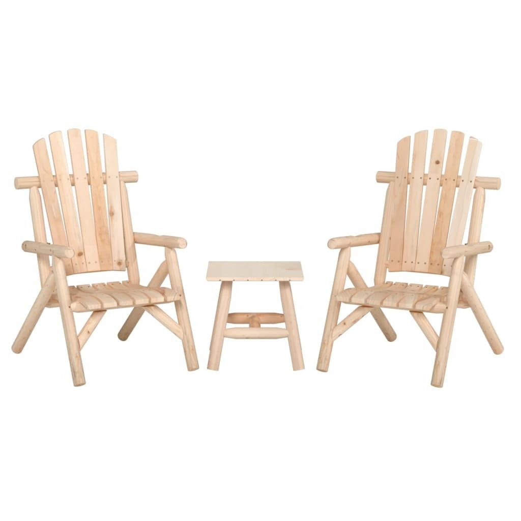Garden Lounge Set Solid Wood Spruce Garden Lounge Set Solid Wood Spruce