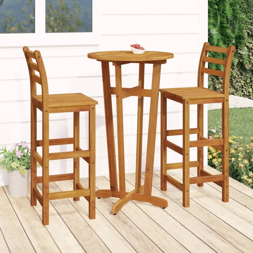 Garden Dining Set Solid Wood Acacia Garden Dining Set Solid Wood Acacia