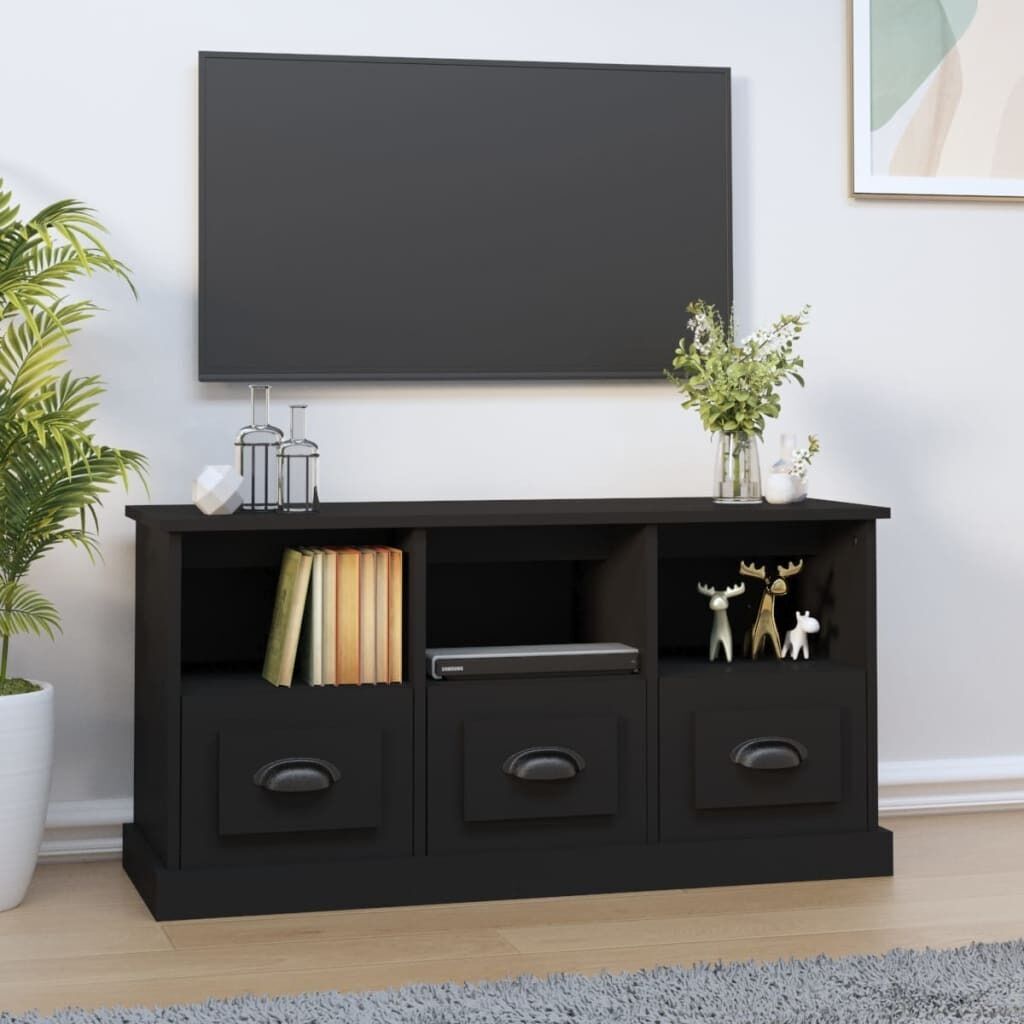 TV Cabinet White 100x35x50 cm Engineered Wood TV Cabinet White 100x35x50 cm Engineered Wood
