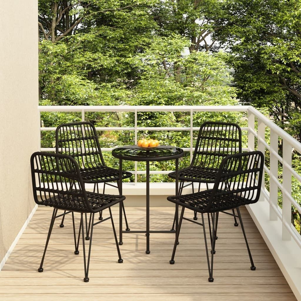 5 Piece Garden Dining Set Poly Rattan 5 Piece Garden Dining Set Poly Rattan