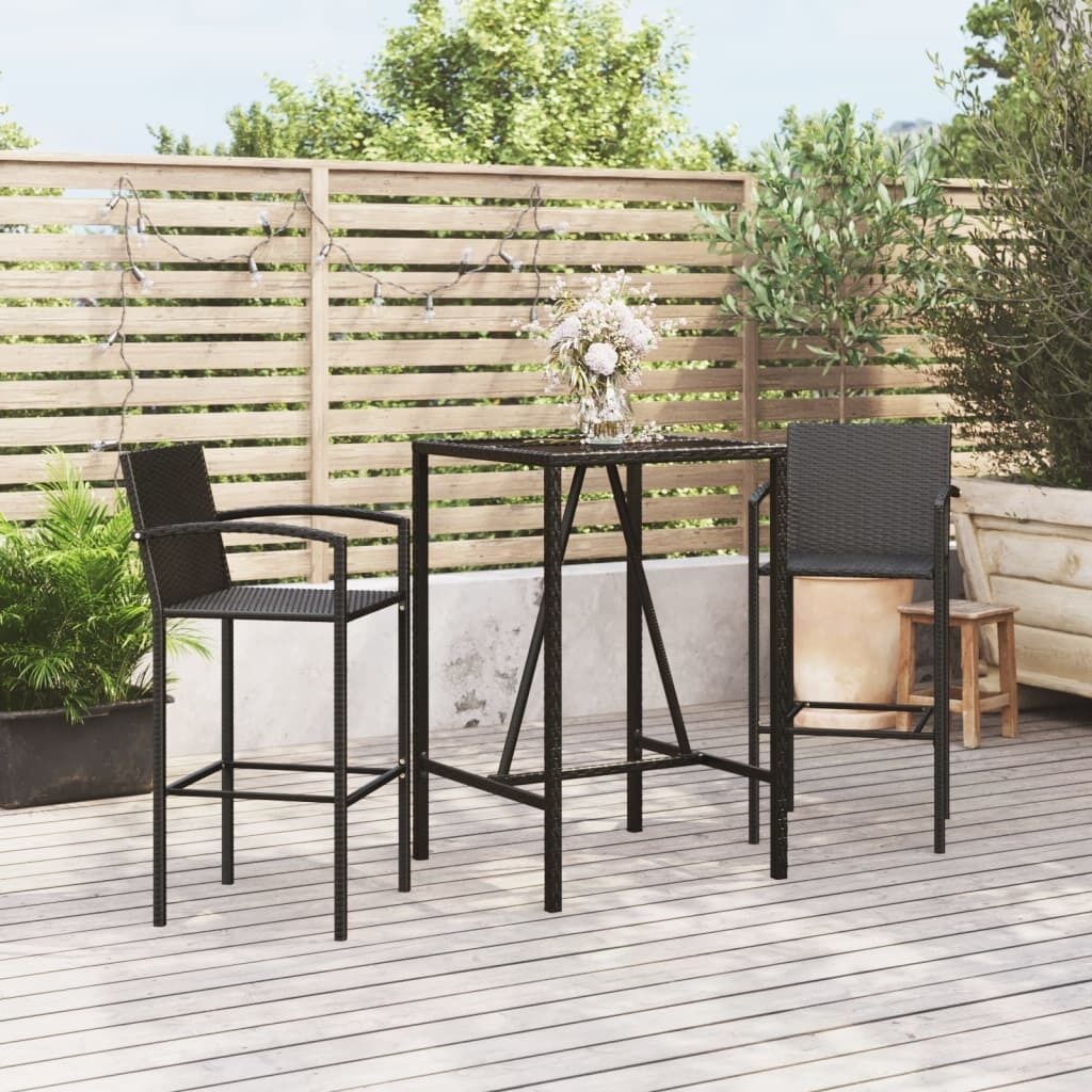 Garden Bar Set Poly Rattan Garden Bar Set Poly Rattan