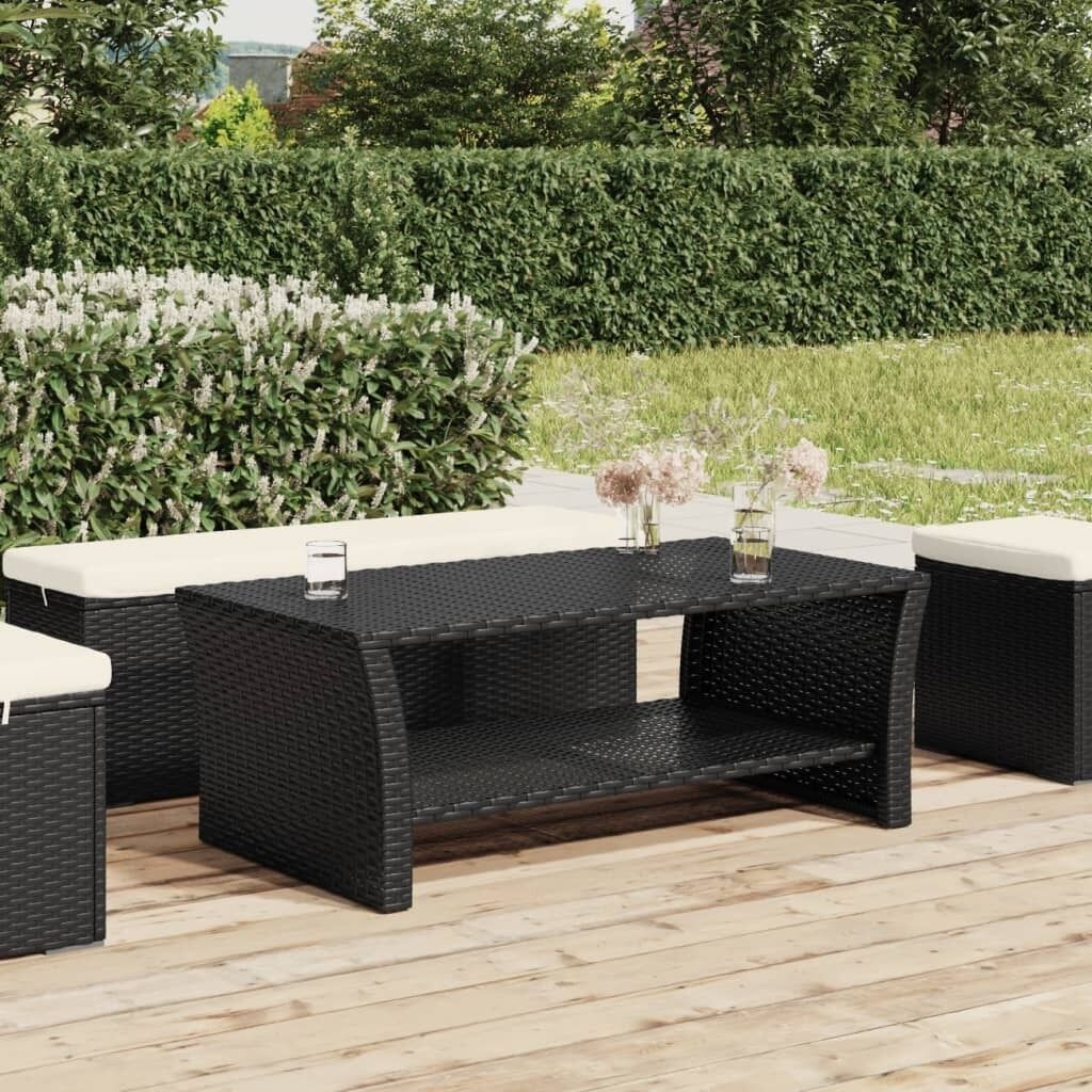 Coffee Table 100x50x40 cm Poly Rattan Coffee Table 100x50x40 cm Poly Rattan