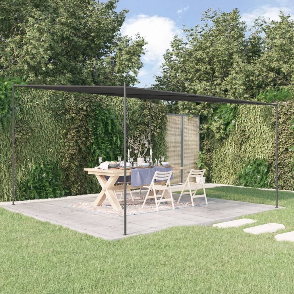Gazebo 4x4 m 180 g/m² Fabric and Steel Gazebo 4x4 m 180 g/m² Fabric and Steel