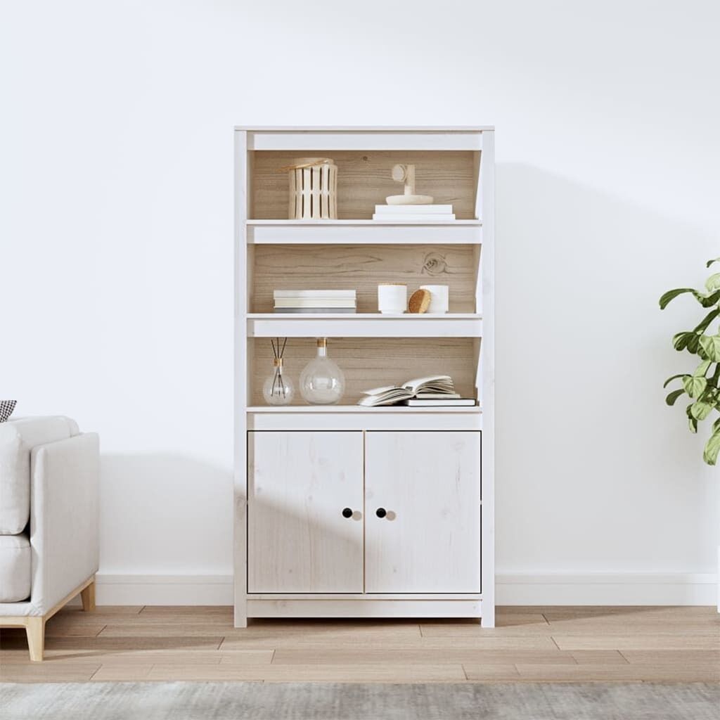 Highboard 80x35x154 cm Solid Pine Wood Highboard 80x35x154 cm Solid Pine Wood