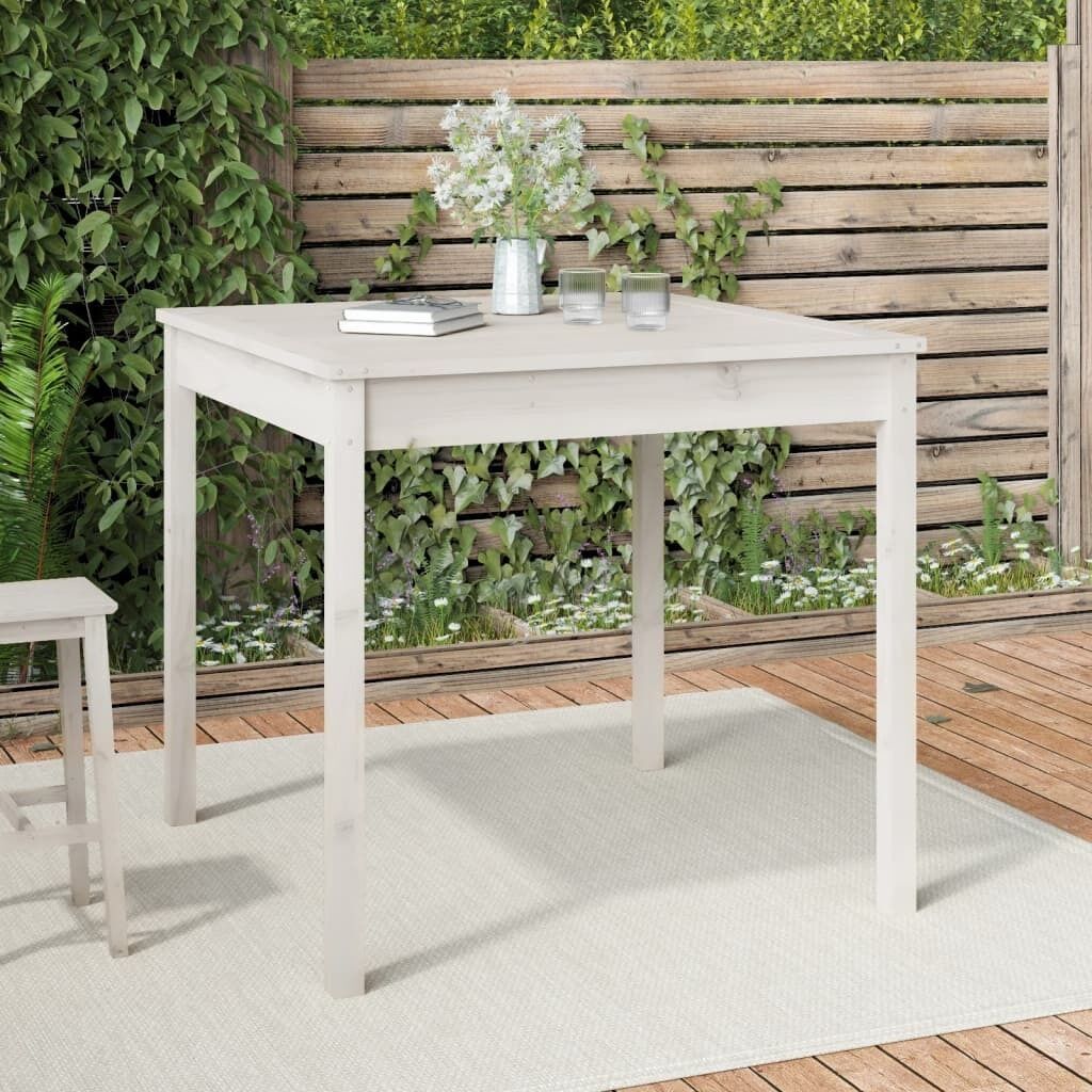 Garden Table Solid Wood Pine Garden Table Solid Wood Pine