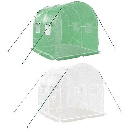 Greenhouse with Steel Frame 4 m² 2x2x2 m Greenhouse with Steel Frame 4 m² 2x2x2 m