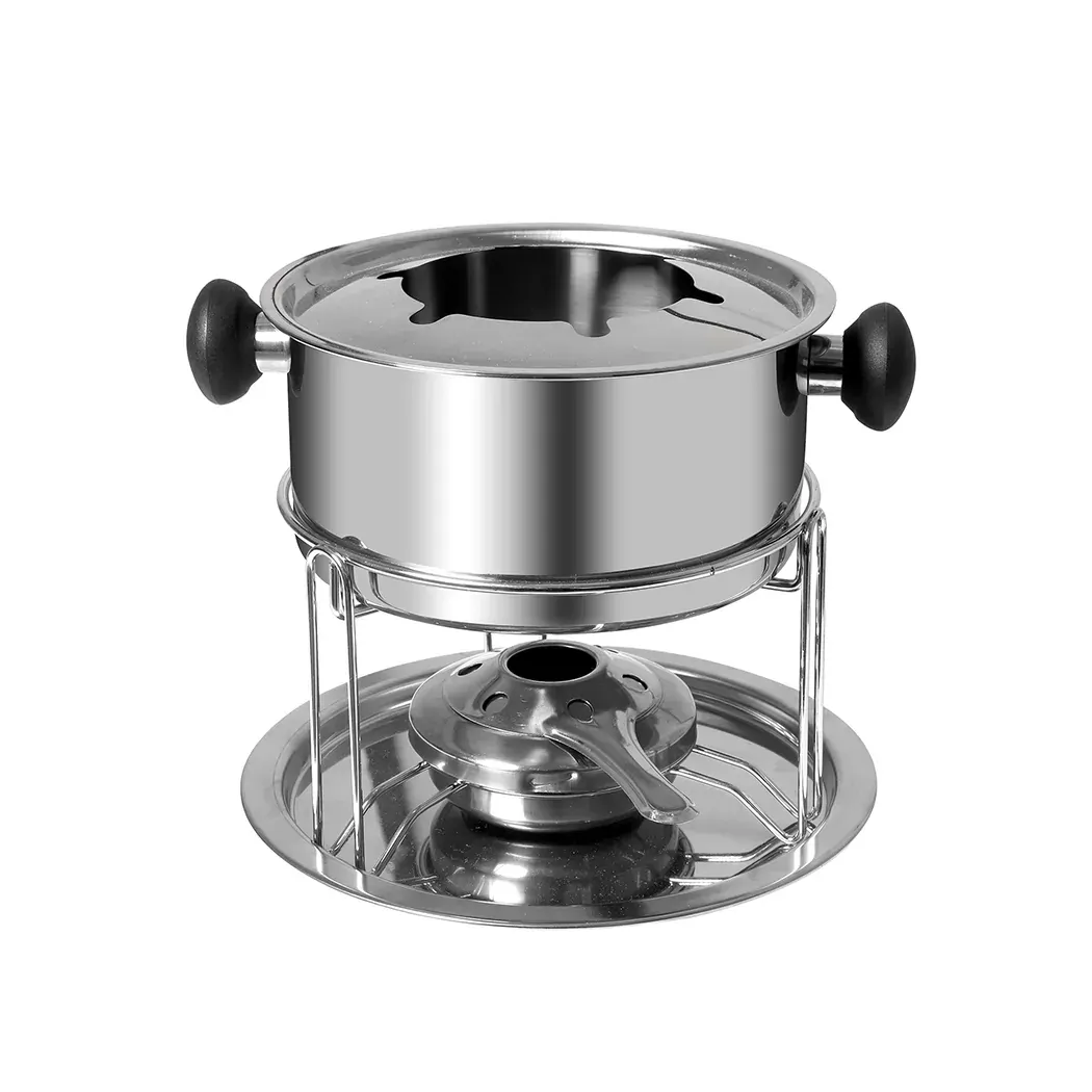 Classic Fondue Set 12pcs Stainless  Classic Fondue Set 12pcs Stainless