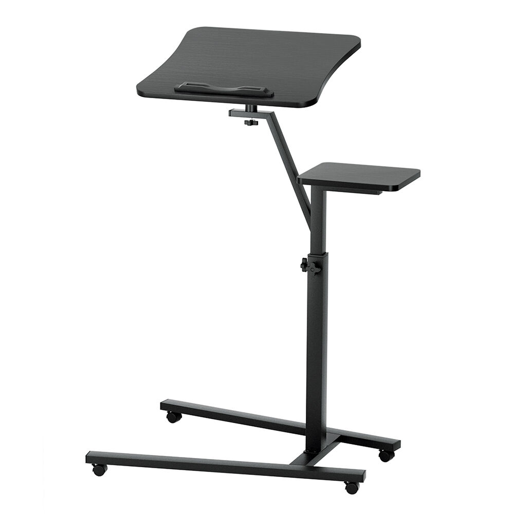Laptop Desk Computer Table Height Adjustable Tiltable Mouse Board Black Laptop Desk Computer Table Height Adjustable Tiltable Mouse Board Black