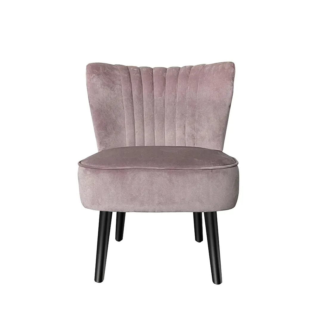 Accent Chair Foot Stool Set Ottoman Pink Accent Chair Foot Stool Set Ottoman Pink