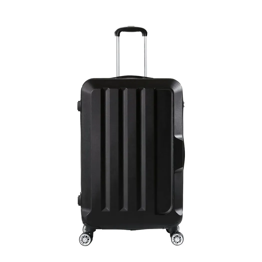 20" Travel Luggage Lightweight Black 20 inch 20" Travel Luggage Lightweight Black 20 inch