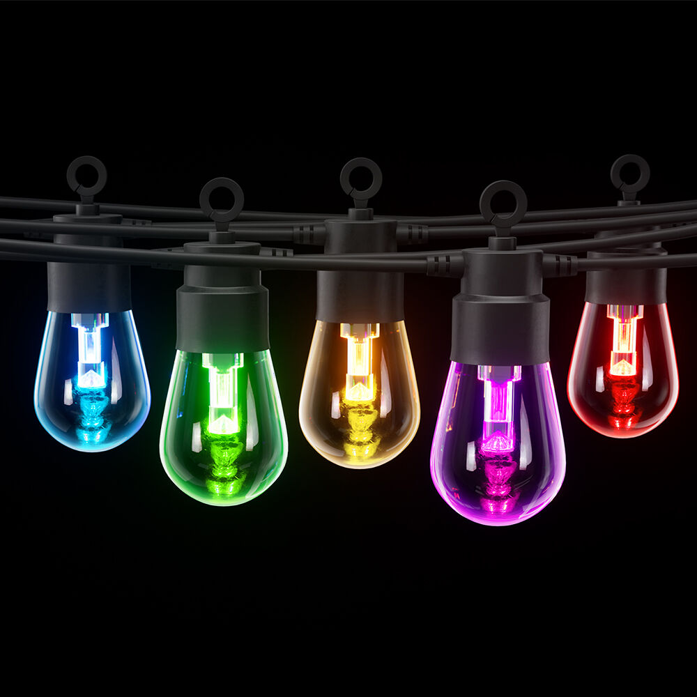Gardeon RGB Smart Festoon Lights Outdoor LED String Lights Waterproof WiFi APP Gardeon RGB Smart Festoon Lights Outdoor LED String Lights Waterproof WiFi APP