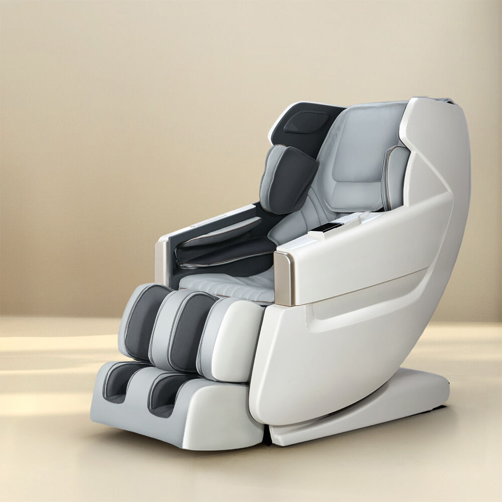 Livemor Massage Chair Electric Recliner Massager White Varitas Livemor Massage Chair Electric Recliner Massager White Varitas