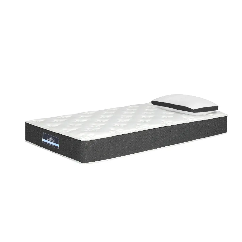18cm Mattress Medium Soft w/Pillows Single 18cm Mattress Medium Soft w/Pillows Single