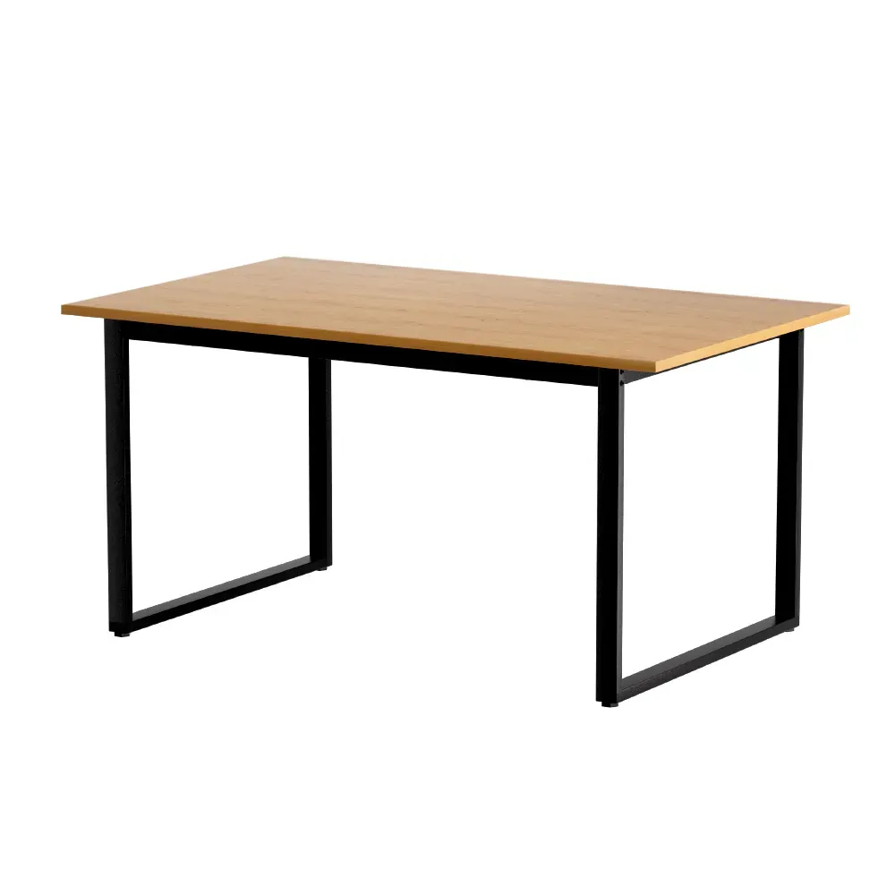 Dining Table 6 Seater Kitchen Cafe Rectangular Wooden Table 150CM Dining Table 6 Seater Kitchen Cafe Rectangular Wooden Table 150CM