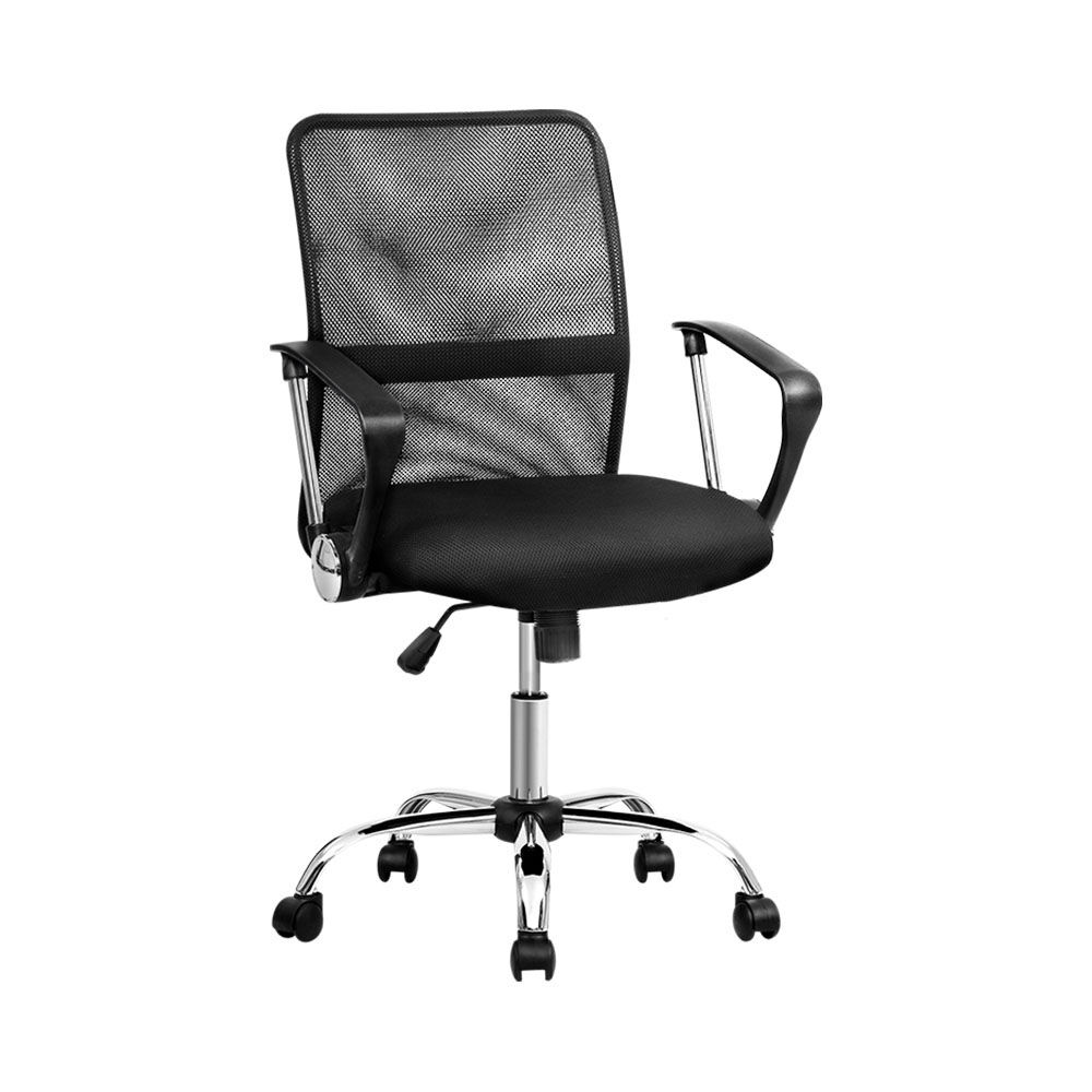 Office Chair Gaming Chair Computer Mesh Chairs Executive Mid Back Black Office Chair Gaming Chair Computer Mesh Chairs Executive Mid Back Black