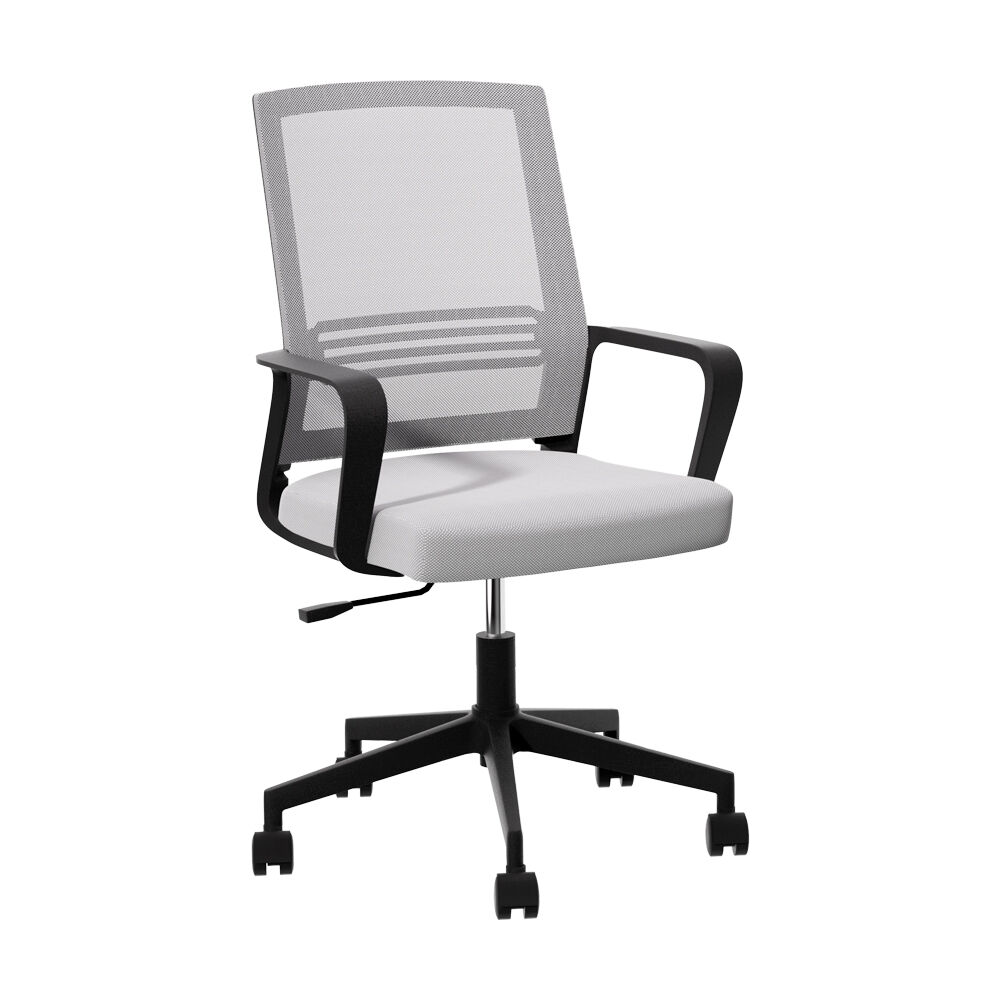 Artiss Mesh Office Chair Computer Gaming Desk Chairs Work Study Mid Back Grey Artiss Mesh Office Chair Computer Gaming Desk Chairs Work Study Mid Back Grey