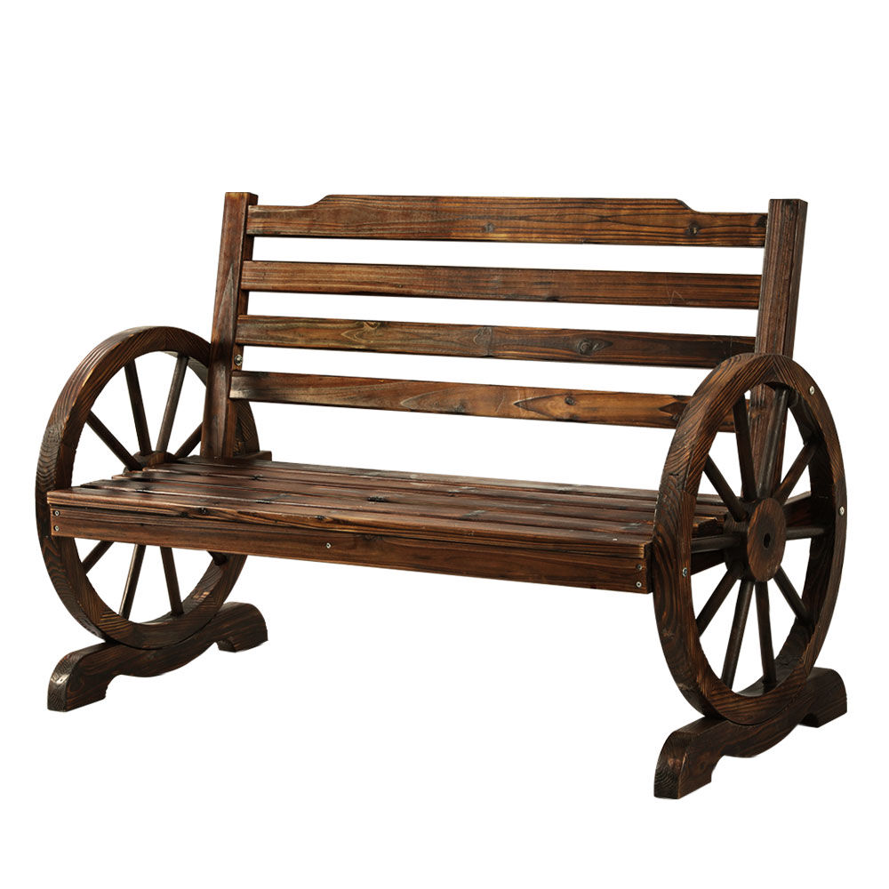 Gardeon Wooden Garden Bench Seat Outdoor Furniture Wagon Chair Patio Lounge Gardeon Wooden Garden Bench Seat Outdoor Furniture Wagon Chair Patio Lounge