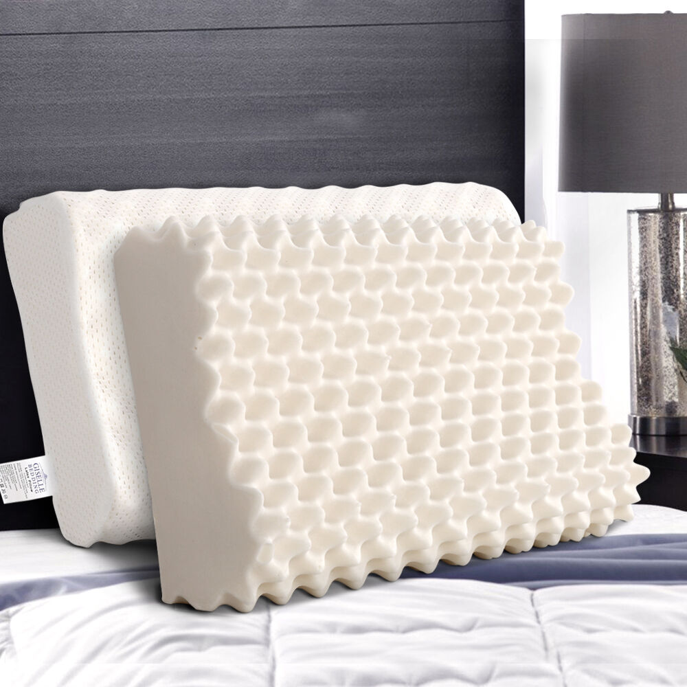 Natural Latex Pillow Twin Pack Natural Latex Pillow Twin Pack