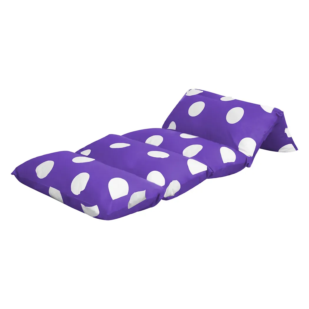 Foldable Mattress Kids Pillow Purple Medium Foldable Mattress Kids Pillow Purple Medium
