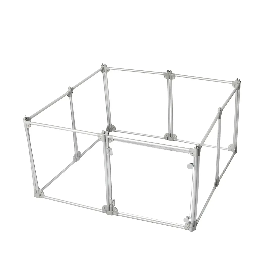 Pet Playpen Transparent Acrylic Clear Folding Dog Fence Kennel 8 Panel Pet Playpen Transparent Acrylic Clear Folding Dog Fence Kennel 8 Panel