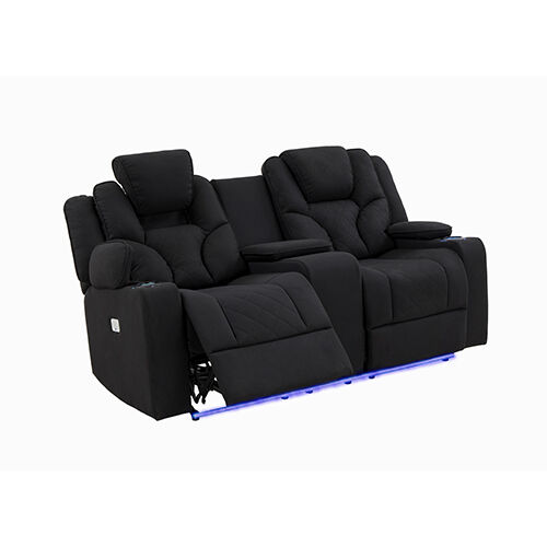 Arnold Recliner Rhino Fabric 2R Black Arnold Recliner Rhino Fabric 2R Black