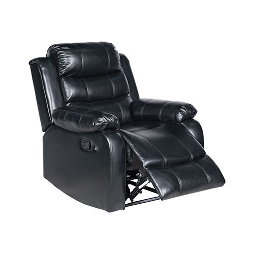 Chelsea Recliner 1R Black Pu Leather Chelsea Recliner 1R Black Pu Leather