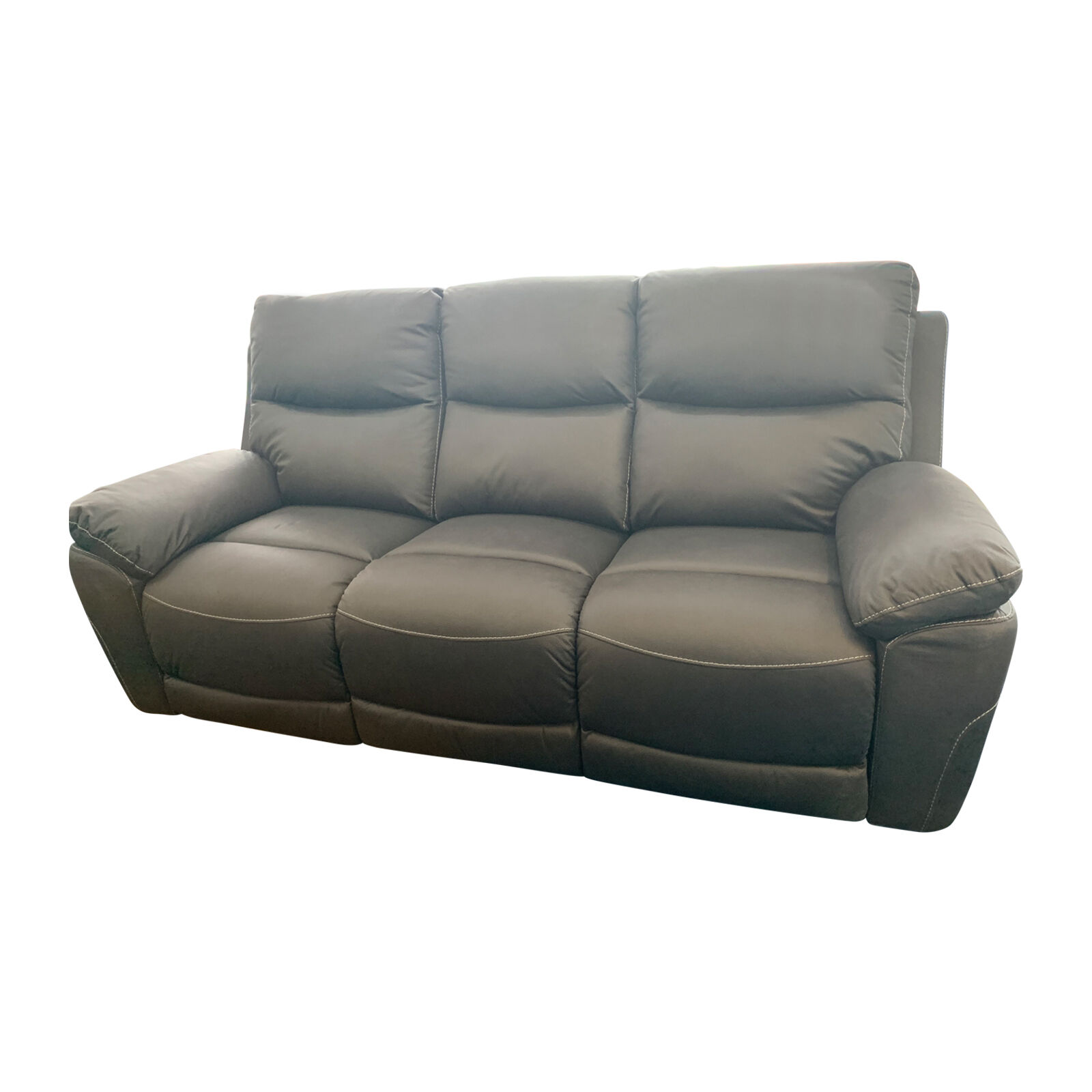 3R Finest Fabric Electric Recliner Feature Multi Positions Ultra Cushioned USB Outlets in Charcoal Colour 3R Finest Fabric Electric Recliner Feature Multi Positions Ultra Cushioned USB Outlets in Charcoal Colour