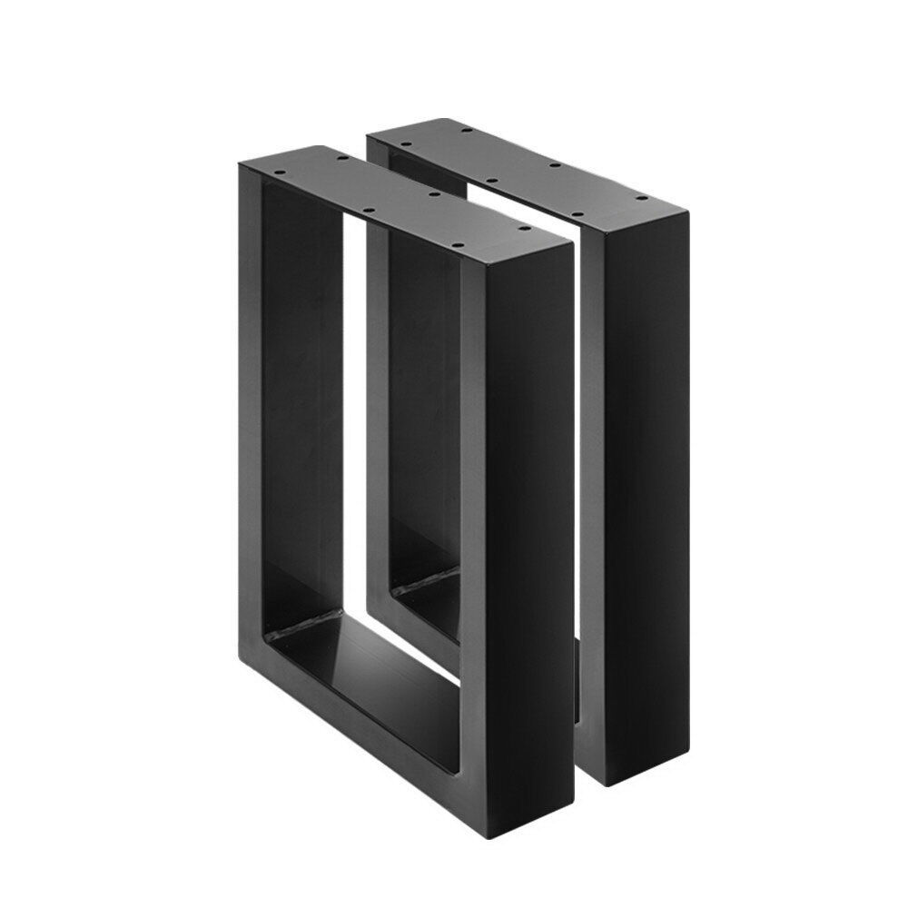 Artiss Metal Table Legs DIY Rectangular 40X30CM Set of 2 Artiss Metal Table Legs DIY Rectangular 40X30CM Set of 2