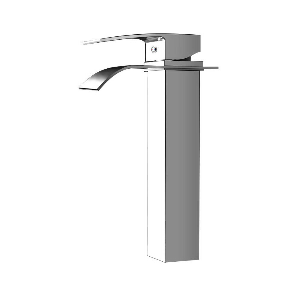 Bathroom Basin Mixer Tap Thin Tall Faucet Vanity Laundry Black Bathroom Basin Mixer Tap Thin Tall Faucet Vanity Laundry Black