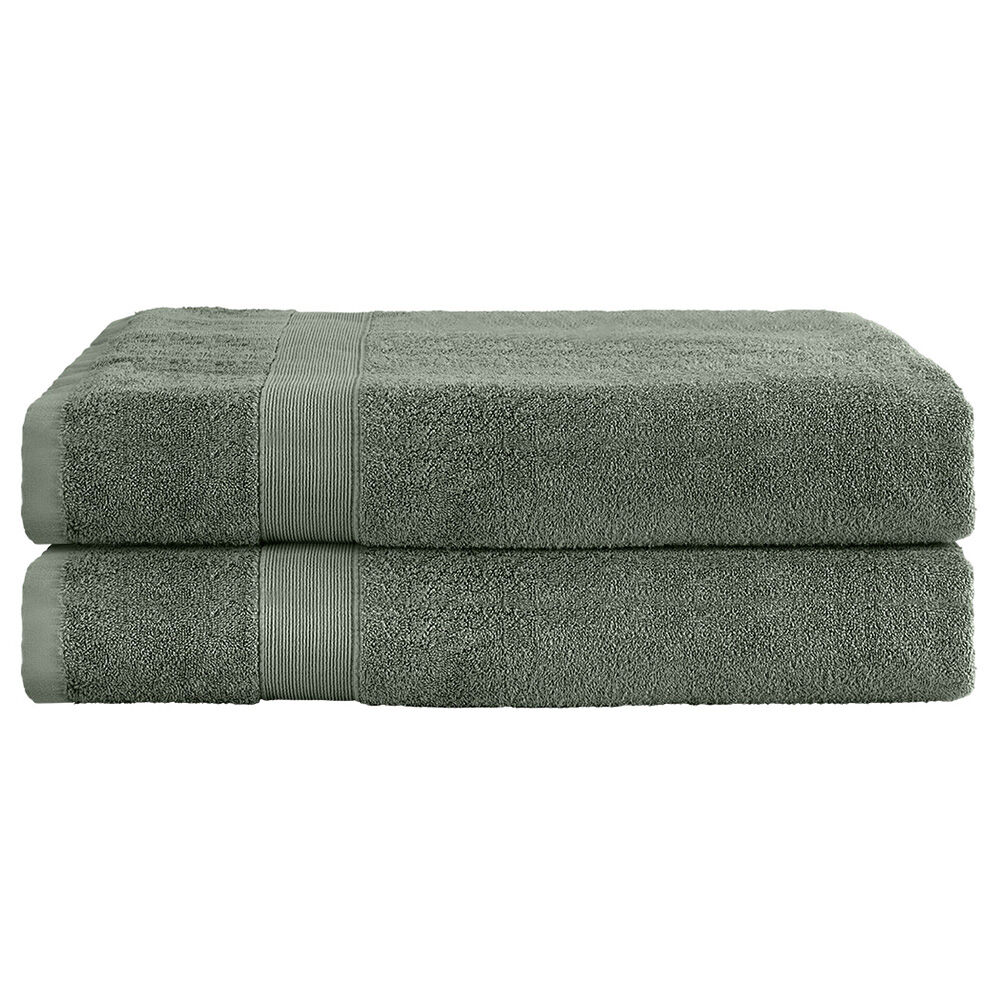 2 Pack Bath Sheets Set Cotton Extra Large Towel Green 2 Pack Bath Sheets Set Cotton Extra Large Towel Green