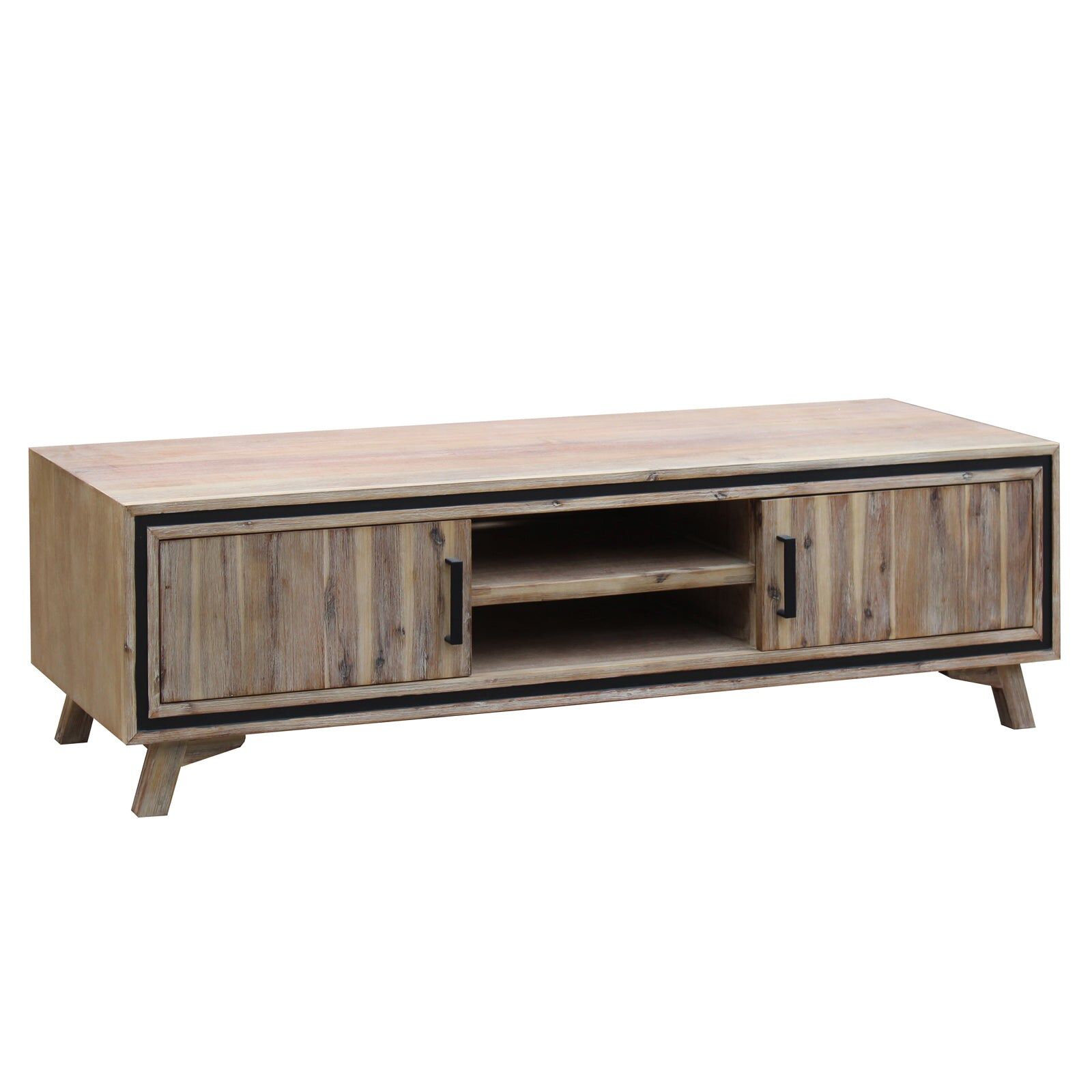 Seashore TV Cabinet Silver Brush Seashore TV Cabinet Silver Brush