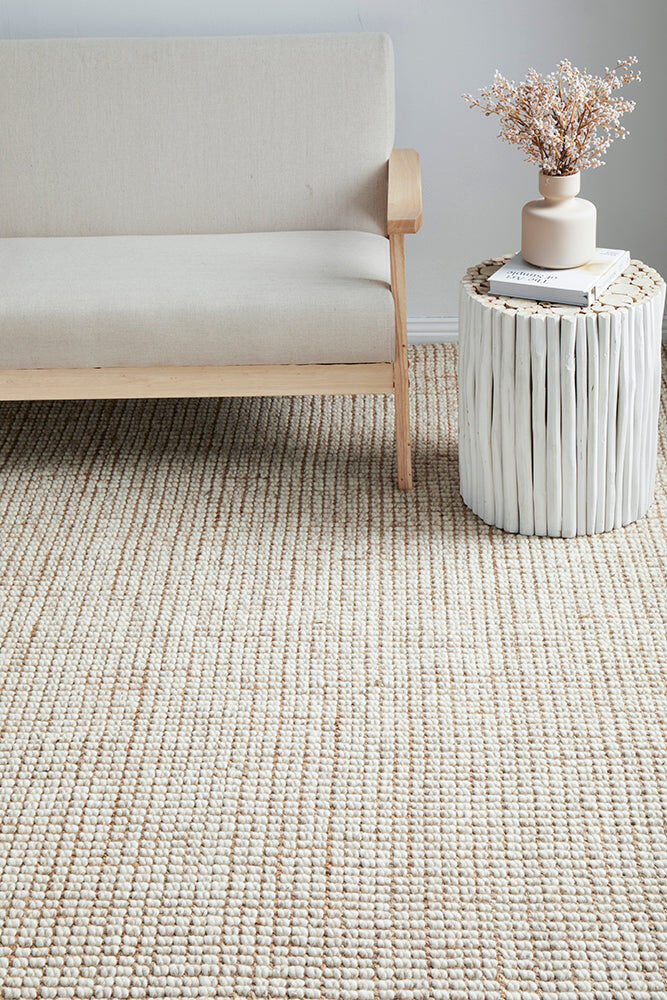 Arabella Natural Runner Rug by Rug Culture - 400X80CM Arabella Natural Runner Rug by Rug Culture - 400X80CM