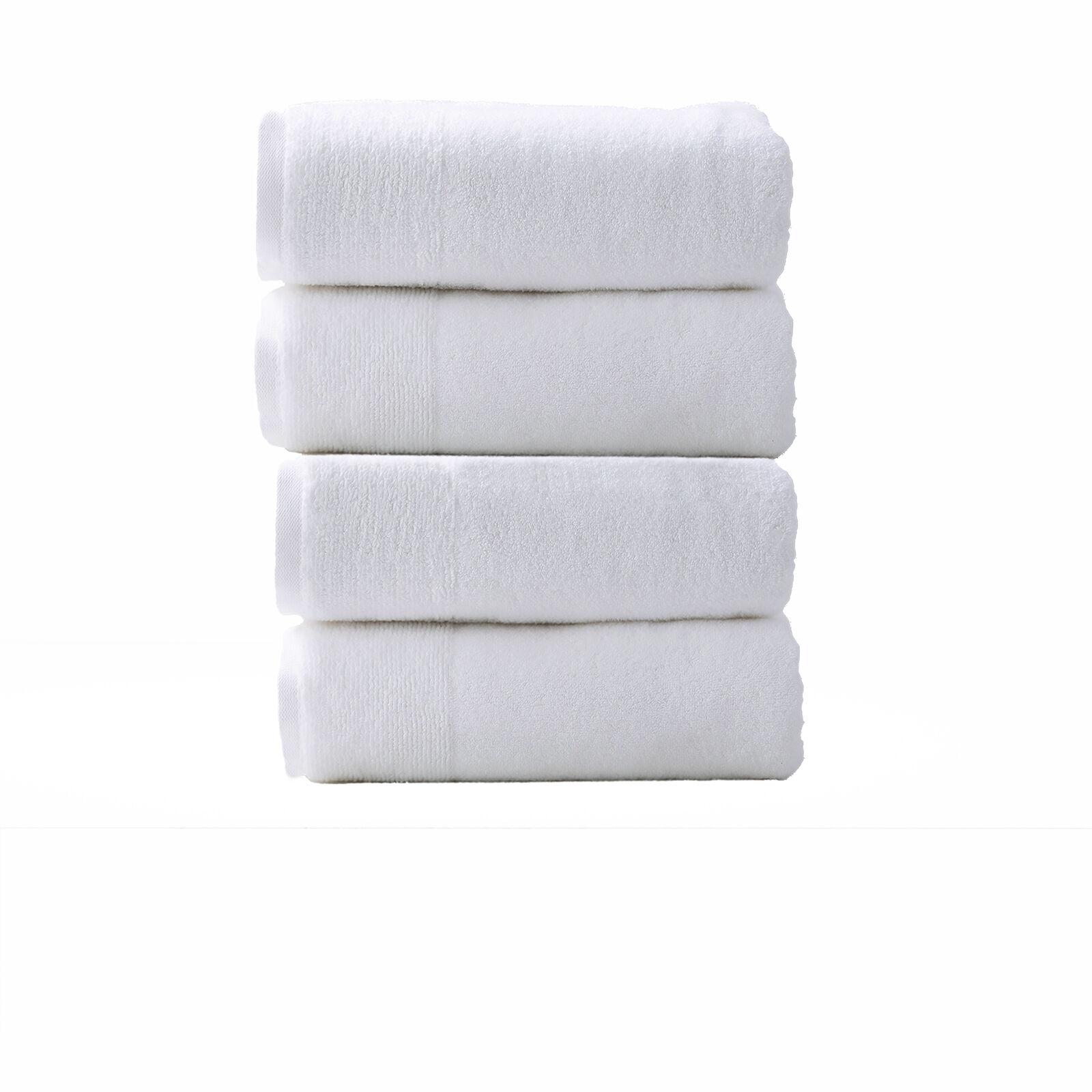 Aireys 650 GSM Zero Twist 4 Piece Snow Bath Towel by Renee Taylor Aireys 650 GSM Zero Twist 4 Piece Snow Bath Towel by Renee Taylor