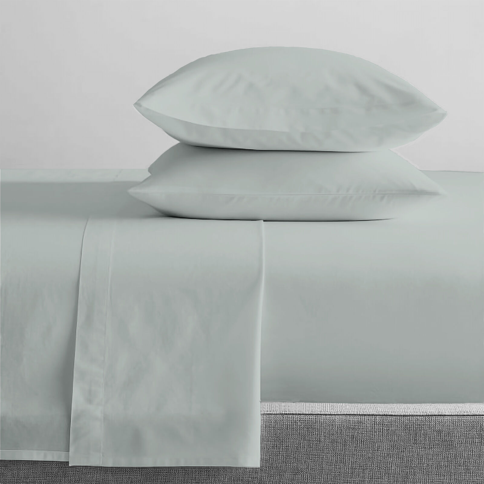 300 Thread Count 100 % Organic Cotton Sage Sheet Sets by Renee Taylor King Single 300 Thread Count 100 % Organic Cotton Sage Sheet Sets by Renee Taylor King Single