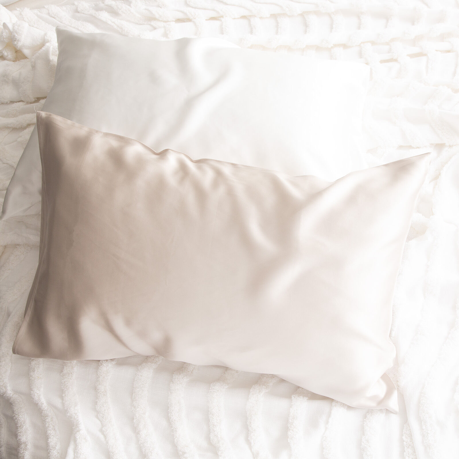 100% Mulberry Silk Standard Pillowcase by Renee Taylor 100% Mulberry Silk Standard Pillowcase by Renee Taylor