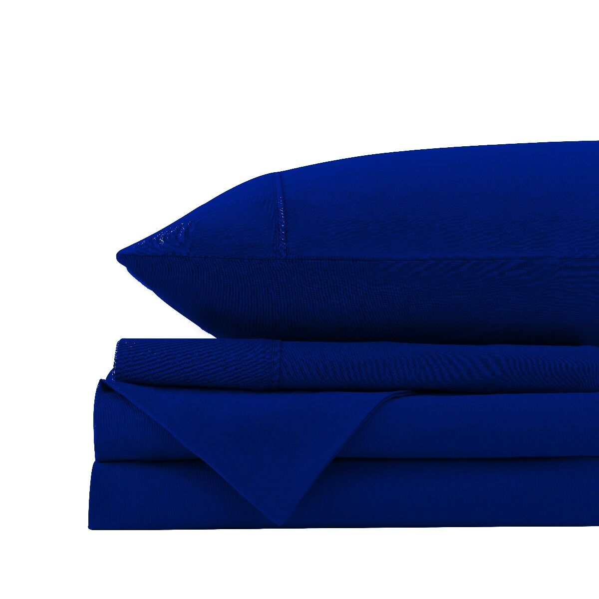 Royal Comfort Vintage Washed 100% Cotton Quilt Cover Set Bedding Ultra Soft - Double - Royal Blue Royal Comfort Vintage Washed 100% Cotton Quilt Cover Set Bedding Ultra Soft - Double - Royal Blue