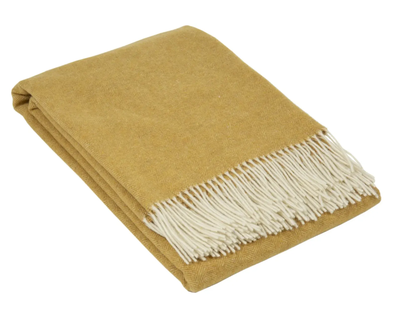 Hampton Throw - Merino Wool Blend - Ochre Hampton Throw - Merino Wool Blend - Ochre