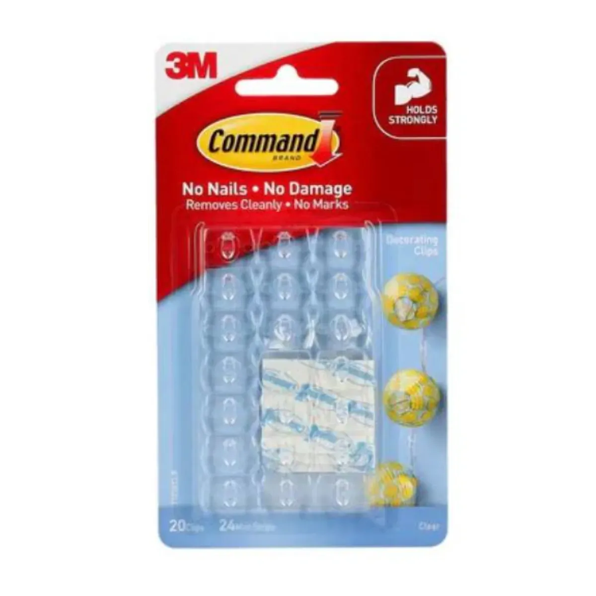 COMMAND Clips 17026CLR Bx6 COMMAND Clips 17026CLR Bx6